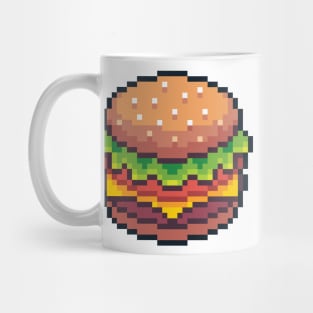 Pixely Burger Mug